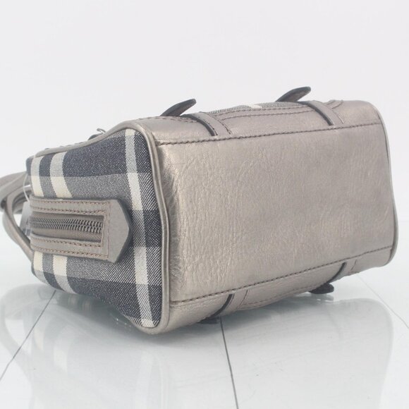 Burberry Shimmer Check Sophie Bowler Bag - Picture 7 of 13